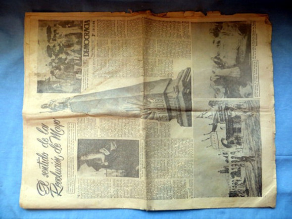 Diario Democracia 25 De Mayo 1960 0