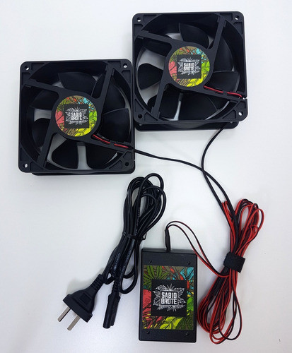 Kit Ventilación Cultivo Indoor 120x120mm!! 0