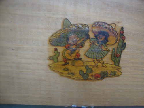 Antigua Caja Cartuchera De Madera 22,7 X 7,7 X 3,1 Alto 1