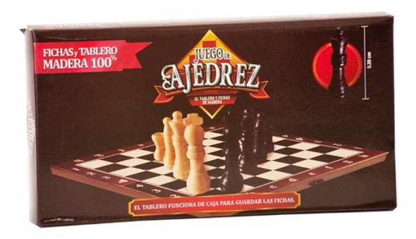 Juego De Ajedrez Ankah Toys Tablero Fichas Madera 31x31 0 Juego De Ajedrez Ankah Toys Tablero Fichas Madera 31x31 0