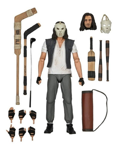 Figura Tmnt 1990 Movie Ultimate Casey Jones Tortugas Ninja 1