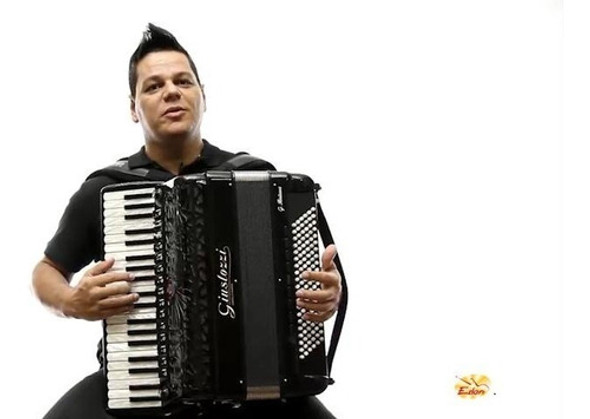 Coleção Curso De Acordeon Repertório Xote  5 Dvds - Original 1