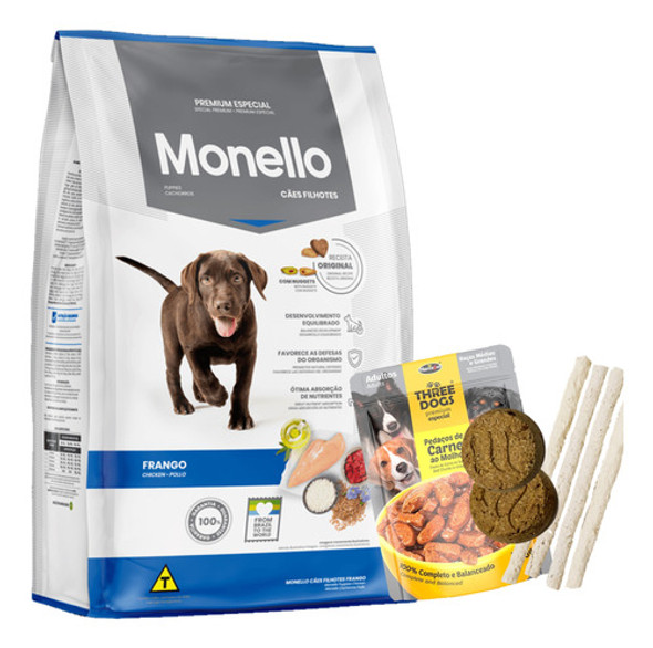 Comida Monello Premium Perro Cachorro 15 + 2 Kg + Regalo 0 Comida Monello Premium Perro Cachorro 15 + 2 Kg + Regalo 0