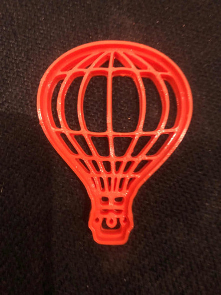 Cortante Plastico 3d Globo Aerostatico De Cookie Reposteria 0