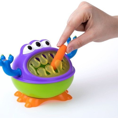 Bowl Snack Keeper Nuby -cerealero Monstruo- Bemar Babys 1