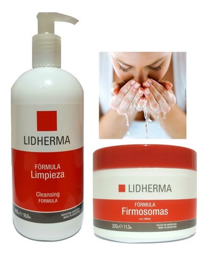 X2 Emulsión De Limpieza + Crema Firmosomas Flacidez Lidherma 0