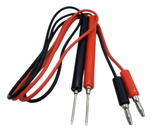 Juego Puntas De Tester Multimetro Prueba 90 Grados 0