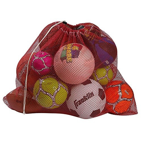 Bolsa De Equipo De Malla, Rojo - 24 ¢, X 36 °, - Cierre De C 0