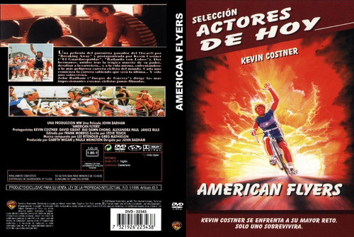 La Carrera De La Vida- American Flyers- Kevin Costner- Dvd 0