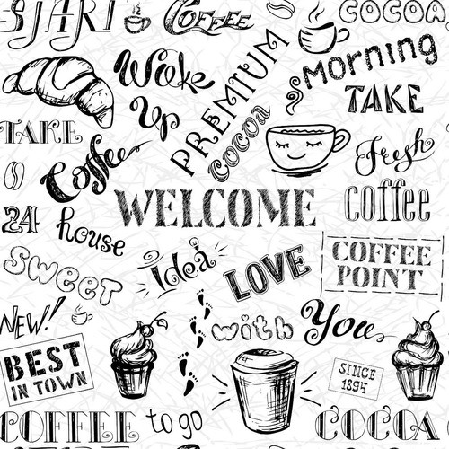 Papel Parede Adesivo Casual Welcome 310x58cm Promoção 0