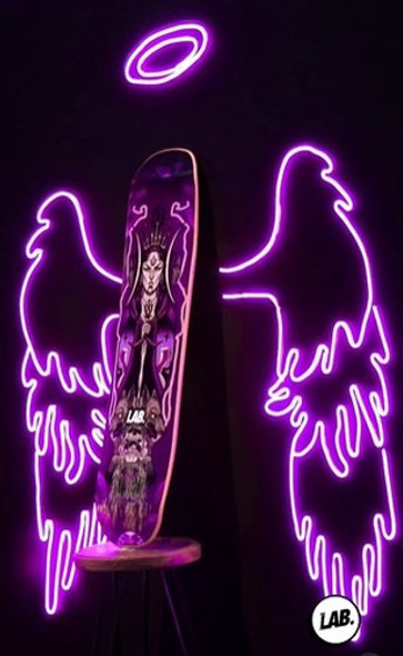Tabla Deck De Longboard Lab Argon Freestyle Dancing Cruising 1