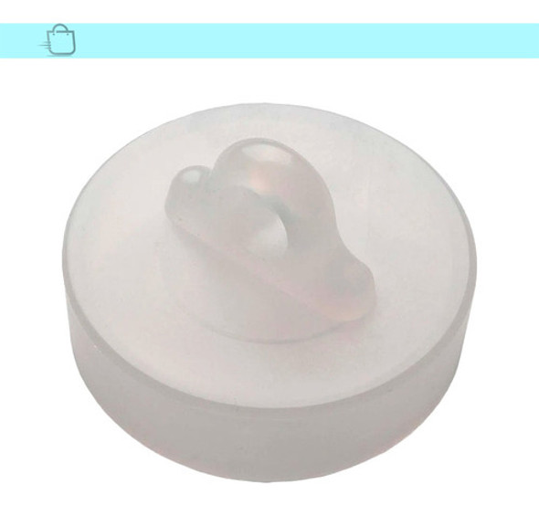 Kit 100 Tampas Plástica Para Válvula Tanque Pia Escoamento 1 Kit 100 Tampas Plástica Para Válvula Tanque Pia Escoamento 1