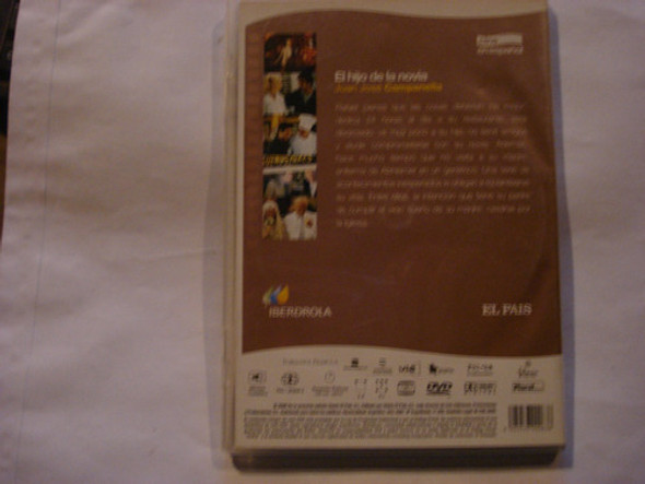 Dvd El Hijo De La Novia 1