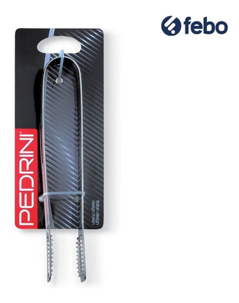 Pinza Pedrini Wine Bar Para Hielo De Acero Inoxidable Febo 1