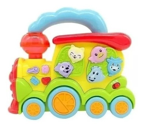 Poppi Tren De La Granja Interactivo C/ Luz Y Sonido Wd3635 1