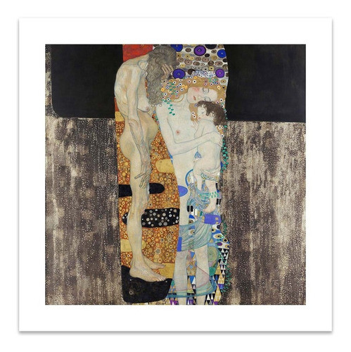 Lamina Fine Art Las Tres Edades De La Mujer Klimt 60x60 Myc 0
