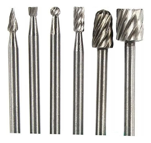 Fresas Mini Torno Multiproposito Madera Minitorno X6 Pcs 0