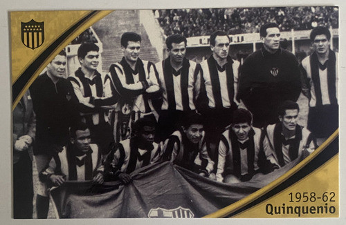 Tarjeta De Peñarol, Campeón Quinquenio 1958 - 62, Fútbol Snp 0