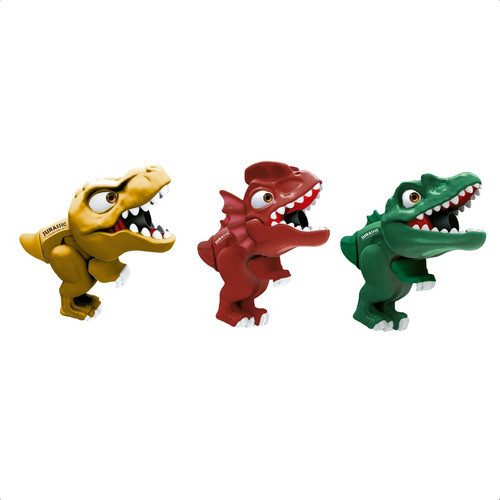 Brinquedo Jurrassic Attack Dino Lançador 3 Dardos Sortido 0