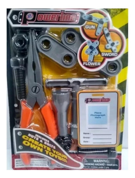 Set Herramientas Infantil C/pinza Y Martillo Taller Oferta 0