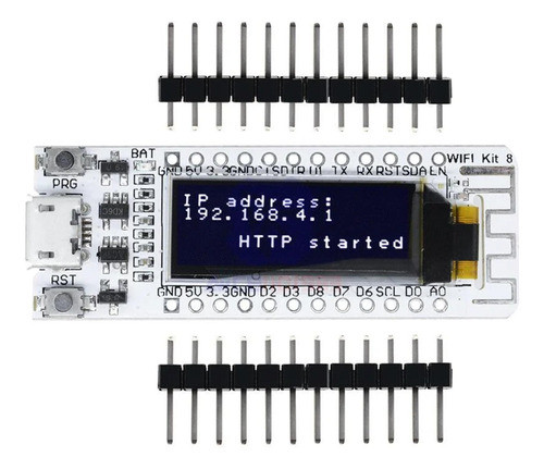 Placa Wifi Iot Display Nodemcu Esp8266 Cp2014 0 91p Oled 32 0