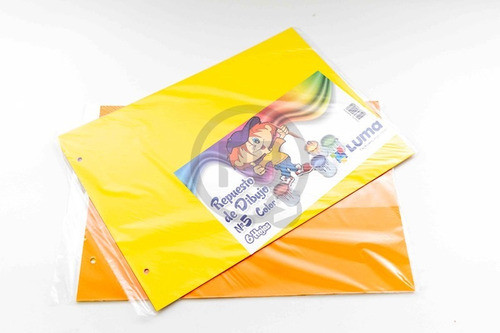 Repuesto Dibujo Nº5 Color X6 Hojas (x10 Unid.) Luma 0