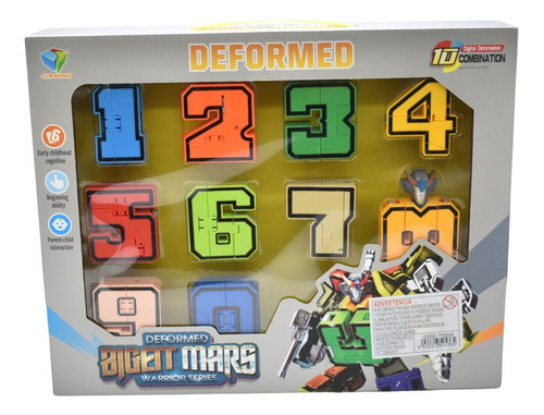 Juego De Letra Transformers P/ Armar Niños Aprendizaje 1