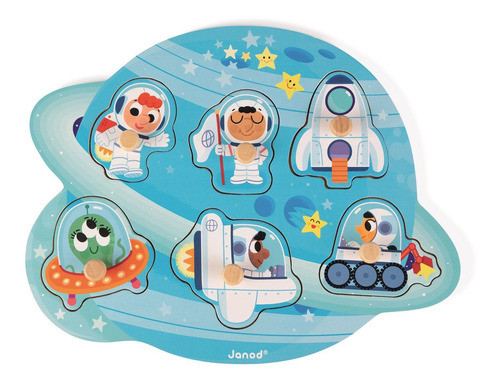 Juego De Encastre Formas Espacio 1