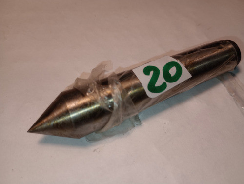 Punto Fijo Acero Rapido  Cono Morse 2  At-2  Para Torno Nvo. 1