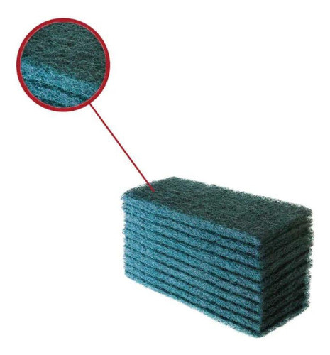 Kit 10 Bettanin Fibra Verde Abrasiva Para Suporte Lt Eficaz 0