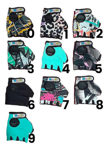 Guantes Gym Abrojo Fitness Deportivo Kit Mayorista 10 Unid 0