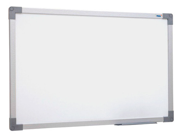 Lousa Quadro Branco Para Escrever 70x50 Mdf Alumínio Brindes 0