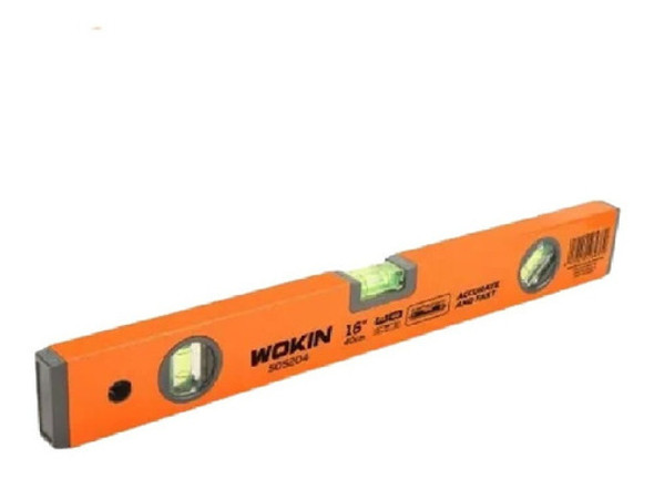 Nivel De Mano Aluminio 80cm 3 Burbujas Wokin Industrial Ft 0