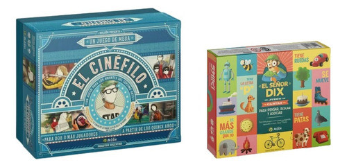 Combo Juego De Mesa El Cinefilo + El Señor Dix De Maldon M4e 0