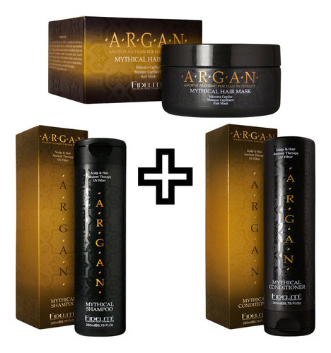 Shampoo + Acondicionador + Máscara Argán (fidelité) - 260ml 0