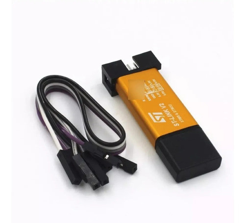 Kit 10un Gravador Programador St-link V2 Stm8 Stm32 Mcu 0