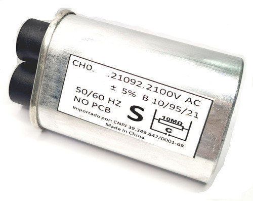 Kit Capacitor Microondas 0,95uf + 3 Fusivel 20 Amp 0