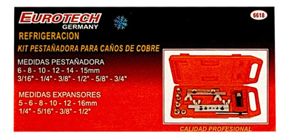 Balonadora Dobla Expande Caños Cobre Aire Acond. Hasta 3/4 1