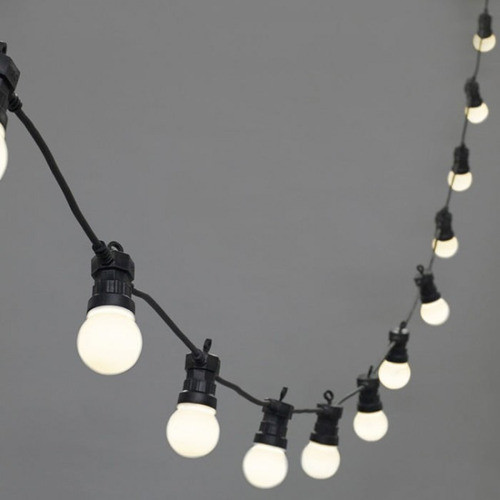 Guirnalda Luces Exterior 5m E27 Cada 50cm Led Deco Lluvia 1