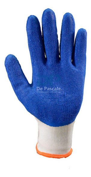 Guante Tejido  S/cost. Recub. En Latex Rugoso X12un 0