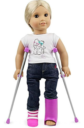 Haga Clic En El Juego De Muñecas Y Muletas Muñeca Play, Perf 0