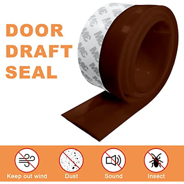 Burlete Para  Puerta, Aislante, Barrido De Puerta 1m, Marron 1 Burlete Para  Puerta, Aislante, Barrido De Puerta 1m, Marron 1