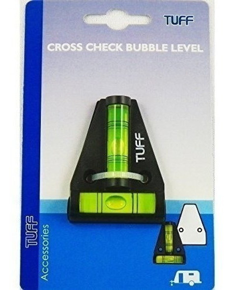 Tuff T Level; Shatterproof Cross Check Bubble Level 2 Way Mu 1