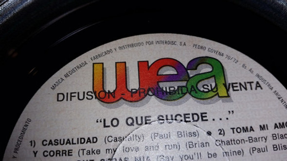 The Hollies Lo Que Sucede Lp Vinilo Promo Argentina 1983 1