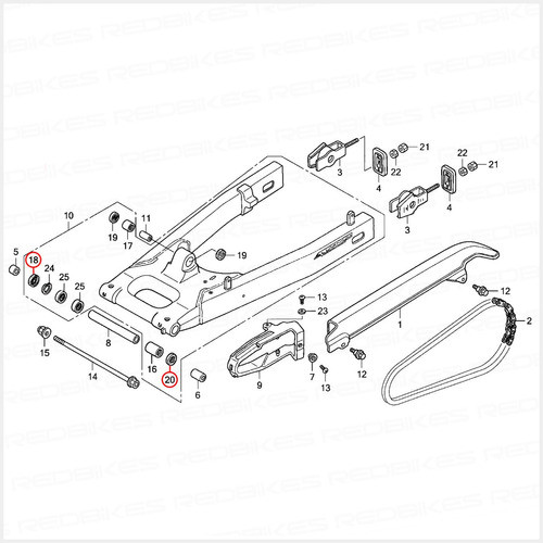 Reten Horquillon Honda Cbx 250 Twister Original Juego B1 1