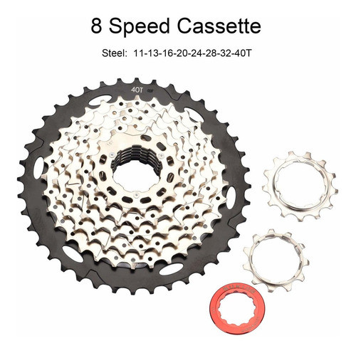 Besnin Bike Cassette And Freewheels 8s 11-40t 1