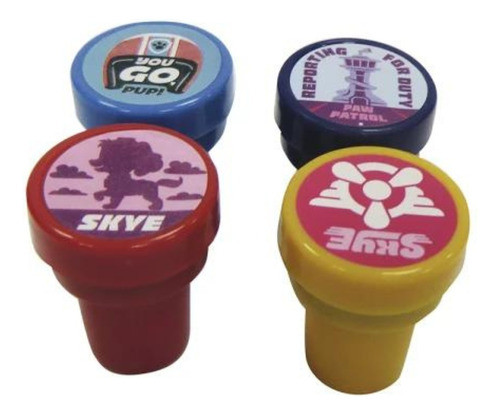 Pack X 4 Sellos Diferentes Paw Patrol - Skye 1