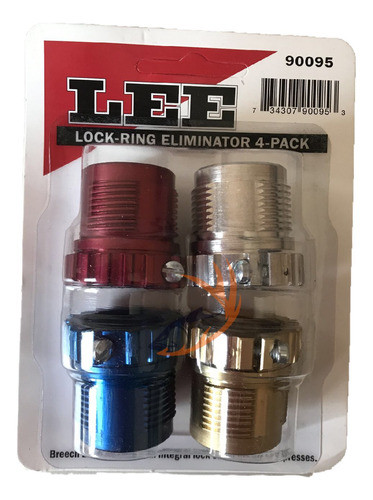 Lee Juego De 4 Lock Rings Eliminator Dies 7/8 14 90095 0