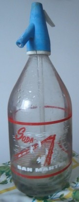 Sifon De Vidrio  - Soda San Martin - Farias Hnos. Sta. Teres 0