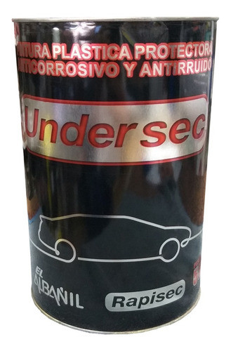 Pintura Para Carroceria Undersec El Albañil 1,5kg , Scalise 0